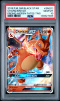 Charizard GX #SM211 PSA 10 GEM MINT | Hidden Fates Tin Promo